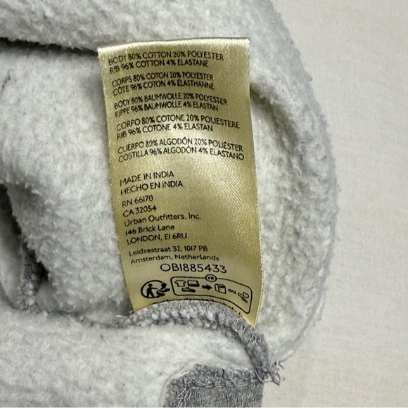 Anthropologie Gray 'Make It Happen' Sweatshirt - Picture 3 of 7